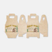 素朴テキサス州西カウボーイバースデーパーティー フェイバーボックス (折り畳みなし)