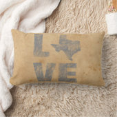 素朴テキサス州 ランバークッション (ブランケット)