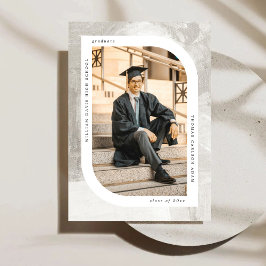 素朴テクスチモダンャフレームの目盛り 案内状