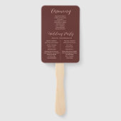 素朴テラコタフローラ結婚ズ ハンドファン (裏面)