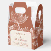 素朴テラコタフローラ結婚ズ フェイバーボックス (オープン)