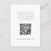 素朴テラコッタフローラ結婚詳細 エンクロージャーカード (裏面)