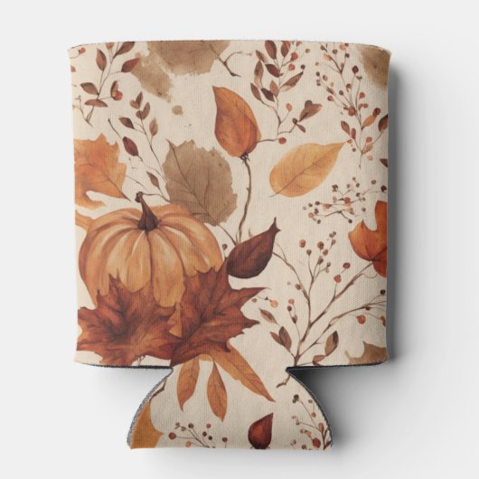 素朴テラコッタメ離れデールの秋結婚の 缶クーラー (裏面)