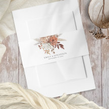 素朴テラコッタ花模様名結婚日付