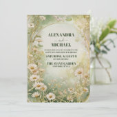 素朴デイジーの結婚分野 招待状 (スタンド正面)