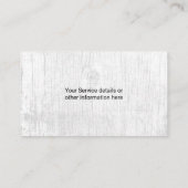 素朴デイジーフローラサロンスパアポイントメント 予約カード (裏面)