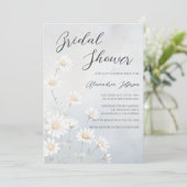 素朴デイジーブライダルシャワー 招待状 (スタンド正面)