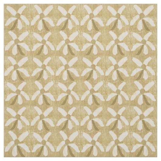 素朴デイジー布 ファブリック (見本)