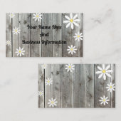 素朴デイジー 名刺 (正面/裏面)