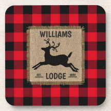 素朴トナカイ赤バッファロープレイドファミリー名