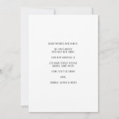 素朴ハウスフォレストウッズ引っ越しました秋ムービング 案内状 (裏面)