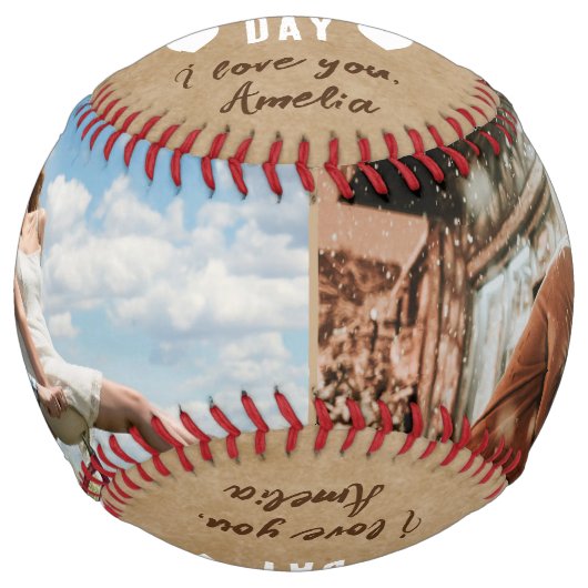 素朴ハッピーバレンタインデー2写真ボーイフレンド ソフトボール (正面)