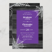 素朴ハロウィン結婚ズ 招待状 (正面/裏面)