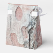 素朴ハートの結婚樹皮 フェイバーボックス (裏面サイド)