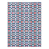 素朴ハートデニムスタイル テーブルクロス (正面)