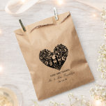 素朴ハート結婚式の引き出物バッグ フェイバーバッグ<br><div class="desc">素朴ハート結婚式の引き出物バッグ</div>