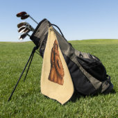 素朴バイキング ゴルフタオル (グリーン)