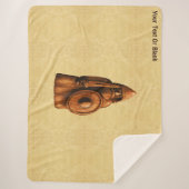 素朴バイキング シェルパブランケット (正面)