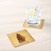 素朴バイキング スクエアペーパーコースター (インサイチュ)