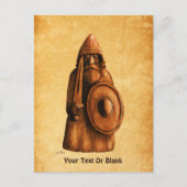 素朴バイキング ポストカード (正面)