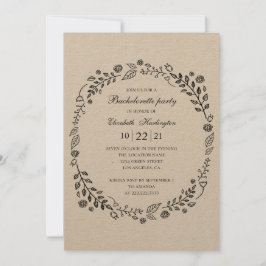 素朴バチェロレッテ植物国 招待状