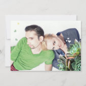 素朴バックヤードバーンウッドヘンアンドチックス結婚ズ 招待状 (裏面)