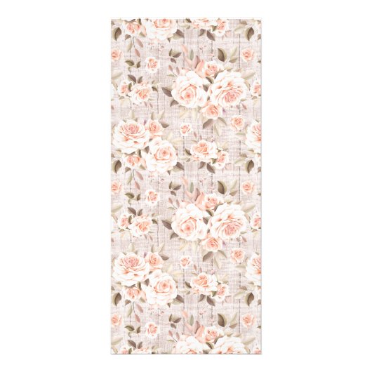 素朴バラみすぼらしい赤ちゃんシャワーアドバイスゲームカード ラックカード (裏面)