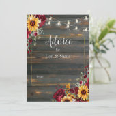 素朴バラアスター結婚ズ アドバイスカード (スタンド正面)