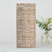 素朴バラメニュー メニュー (スタンド正面)