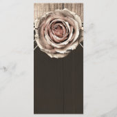 素朴バラライトウエレガントィードダイヤモンドパーティーメニュー メニュー (裏面)