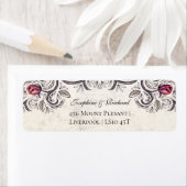 素朴バラヴィンテージ ラベル (インサイチュ)