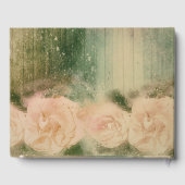 素朴バラ結婚ズゲストブック ゲストブック (裏面)