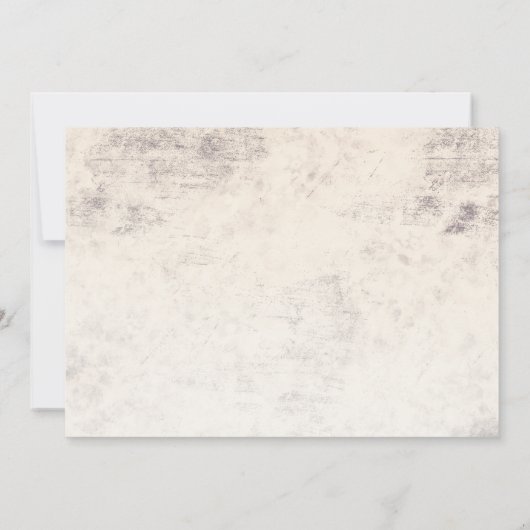 素朴バラ 招待状 (裏面)