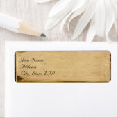 素朴バーンウッドとグラフィティハート窓 ラベル (インサイチュ)