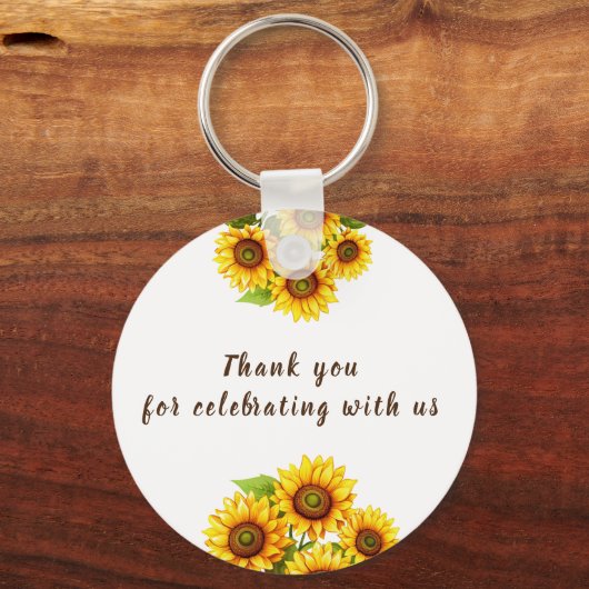 素朴パーソナライズされたなモルデンのヒマ結婚ワリ キーホルダー (裏面)