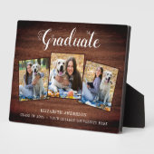 素朴パーソナライズされた院写真コラージュのプラーク フォトプラーク (側面)