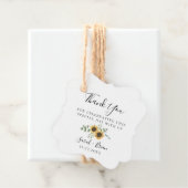 素朴ヒマワリ結婚ユーカリ フェイバータグ (インサイチュ)