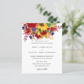 素朴ヒマワリ赤ブルーフローラ結婚ズ (スタンド正面)