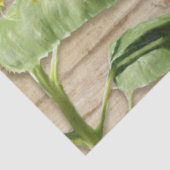 素朴ヒマワリwビーズウッドレースクラフトデコップページ 薄葉紙 (詳細)