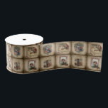 素朴ビクトリアンChristmas Book Covers グログランリボン<br><div class="desc">アンティーク時代ビクトリアンの美しいコレクションのクリスマスブックカバー旧世界父クリスマス、子供、セピアの職人の正方形の背景に照らされた文字と冬のシーンを動揺してフィーチャー。パターンはシームレスでスケーラブル。ヴィンテージのクリスマスクラフトに適している。</div>