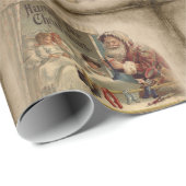 素朴ビクトリアンChristmas Book Covers ラッピングペーパー (ロールコーナー)