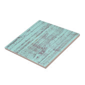 素朴ビーチウッドブルー動揺してセラミックタイル タイル (側面)