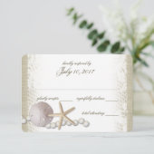 素朴ビーチレース及び真珠応答 出欠カード (スタンド正面)