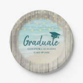 素朴ビーチ卒業党 ペーパープレート (正面)