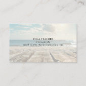 素朴ビーチ 名刺 (裏面)