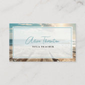 素朴ビーチ 名刺 (正面)