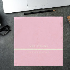 素朴ピエレガントッモダンク先生ギフト ストーンコースター