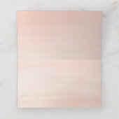 素朴ピーチウォーター秋フローラ結婚ズ プレイスカード (内部開封)