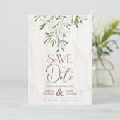 素朴ファンシー木の背景 セーブザデート (スタンド正面)