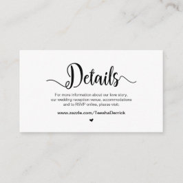 素朴ファームスクリプ結婚ト、詳細 エンクロージャーカード